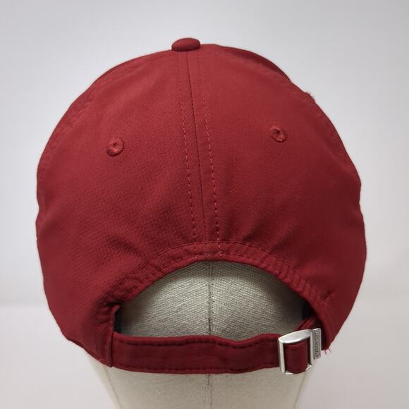Teton Lakes Baseball Cap Red One Size Adjustable Embroidered Under Armour - Picture 6 of 9